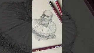 Quick drawing on Strathmore toned tan paper #art #sketchbook #drawing #renaissance #fineart #shorts