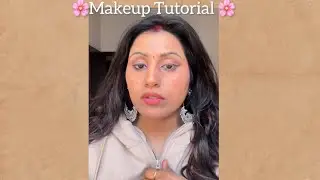 Ready in 5 min ✨ Makeup Tutorial 🌸&hellip;..