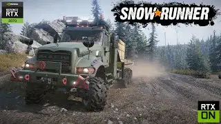 SnowRunner – Mack Defense M917 Completes “Pinewood Express” | Tough Route, Silver Medal #offroad