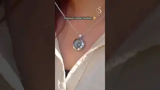 Distance Touch Couple Necklace✨️🖤 #fyp #shortsvideo #trending