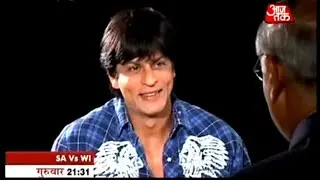 Shah Rukh Khan, interviews with Prabhu Chawla (on 