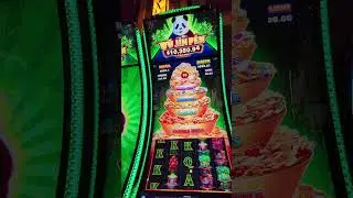 Double coin pot bonus on the Chinese panda slot