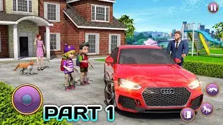 Single DaD virtual Family Life simulator Android _ GamePlay