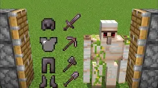 netherite armor + golem = ??? #1016