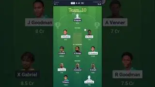 IYH vs WTS Dream11 Prediction & 10 GL Teams | St Lucia T10 Blast 2025