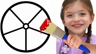 Adel malt Obst und Gem&uuml;se | Bestes Lernvideo f&uuml;r Kleinkinder!