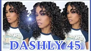 🙂 OH WE GOT A NATURAL CURLY LOOK YALL! SENSATIONNEL DASHLY 45! ‼️‼️