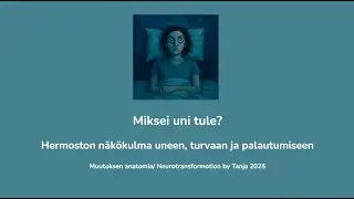 Miksi et nuku – vaikka olet uupunut?