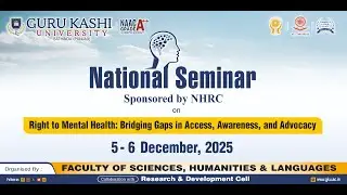 National Seminar by NHRC on Right to Mental Health: Bridging Gaps in Access, Awareness, and Advocacy