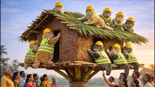 How Expert Cats Built a Traditional Mud Hut on the World&rsquo;s Tallest Palm Tree | 4K Documentary
