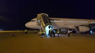 Вечерний рейс Philippine Airlines (PAL) из города Генерал-Сантос в Манилу #generalsantoscity