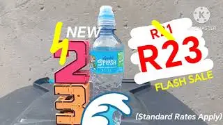Introducing New Aquelle Splash With Only R23 | Flash Sale | Now Available Stores @MakroSA_ZA @shell 