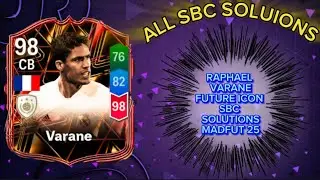 VARANE 98 RATED FUTURE ICON | ALL 18 MADFUT SOLUTIONS | MADFUT SBC SOLUTION | MADFUT 25
