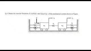 Spring-Mass-Damper System (CONTROL SYSTEM ENGINEERING)