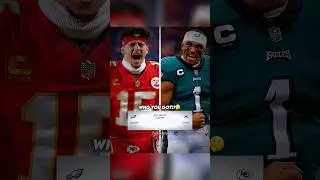 Super Bowl 59 Rematch! Eagles. Chiefs. Who YOU GOT!?🤔 #shorts