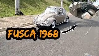 Fusca bege Nilo 1968.