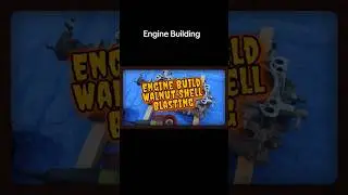 Engine Build Walnut Shell Blasting