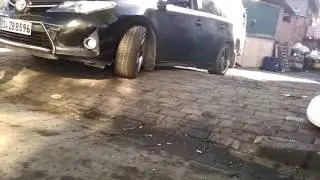 Toyota auris basildik :)