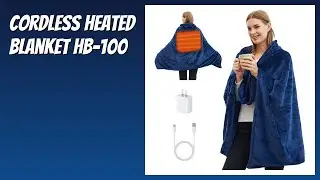 REVIEW (2025): Cordless Heated Blanket HB-100. Features.