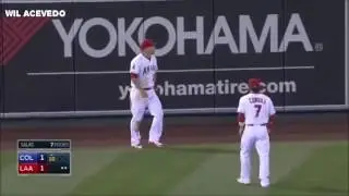 Mike Trout Defensive Highlights 2015