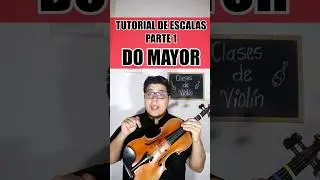 C&oacute;mo tocar Do Mayor en el Viol&iacute;n + PARTITURA GRATIS - Tutorial de #escalas en el #violin Parte 1