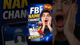 how to Facebook name change Tamil #nicknameshasi #shorts