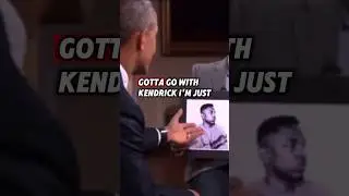 Barack Obama Says Kendrick Won The Beef Over Drake! #hiphop