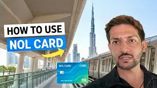 How to use NOL CARD | Dubai Public Transport Card | Dubai World 🌍 
