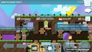 GROWTOPIA SCAM HAMUMU PLSSS HELP BAN THE SCAMMER