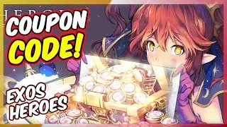 New Coupon Code! Free 300 Xes! Exos Heroes