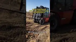 A really compact Rough terrain Forklift,3.5ton CPCY35 four wheel drive forklift. #4x4 #factory