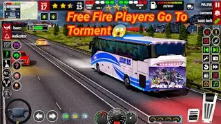 Bus Simulator Indonesia Ma FREE FIRE PLAYER Go Torment Video &hearts;️😱