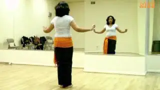 Beginner Belly Dance Moves - Vertical Figure 8