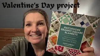 Heart shaped granny square - Valentine&rsquo;s Day gift idea
