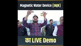 Is Your Drinking Water Safe? Magnetic Device Reveals Everything! | Live Demo | INJK Magnetic Device