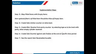 Empty Gas Cylinder Management in Busy