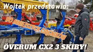Pług OVERUM CX2 3 skiby om&oacute;wienie ROLMECH