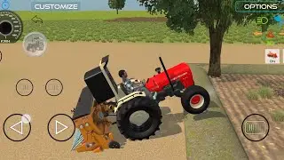 Indian vehicles simulator 3D game 🎮 [tractor 🚜] #games #gameplay 