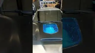 Hood glass cutout for Dodge Durango .#glasshood #durangoglasshood