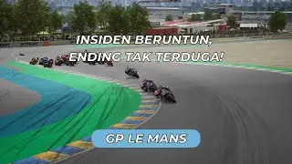 LAP TERAKHIR PALING GILA! GUE MENANG DENGAN CARA INI!! 😱🔥- Motogp 25 Career