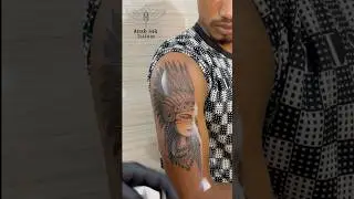 aztec warrior tattoo | American Netive Tattoo #tattoo #viraltattoo #warriors #short