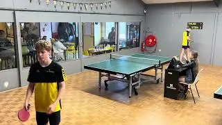 Finale jeugd clubkampioenschappen - game 2-1 (11-6)