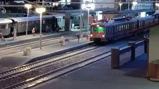 Ale 642 Fs ( Treno regionale ) Os.kar sound Esu arrivo e partenza binario 2 al plastico S.Ilario 
