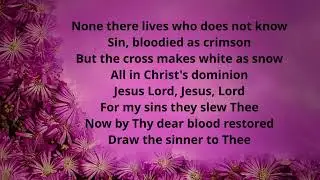 Jesus Shed His Blood for Me - Hymn Song with Lyric, Praise and Worship Song