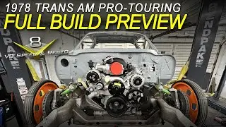 Предварительный просмотр сборки подрамника Detroit Speed ​​Pro Touring 1978 Pontiac Trans Am с не...