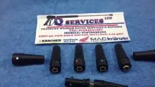 KARCHER k series vario 4 in 1 nozzle high and low pressure