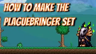 How to craft the PLAGUEBRINGER'S set - TERRARIA