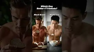 Black bread vs white rice, Which one wins for triathletes? #triathlon #triathletes #nutrition