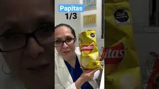 ⚠️ &iquest;Cuantas SABRITAS puedes comer? 🔴 #papitasfritas #papasconvalentina #carbohidratos #diabetes