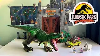 I have the Jurassic Park Gates Set! | The Crowdfund Failure | Jurassic Park 30th Anniversary | T Rex